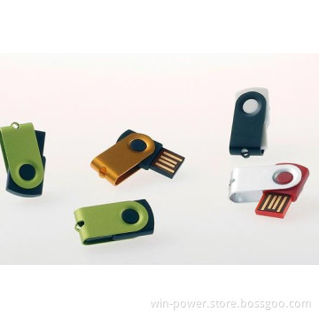 Swivel USB2.0/3.0 Flash Drives, 1-64GB Capacity